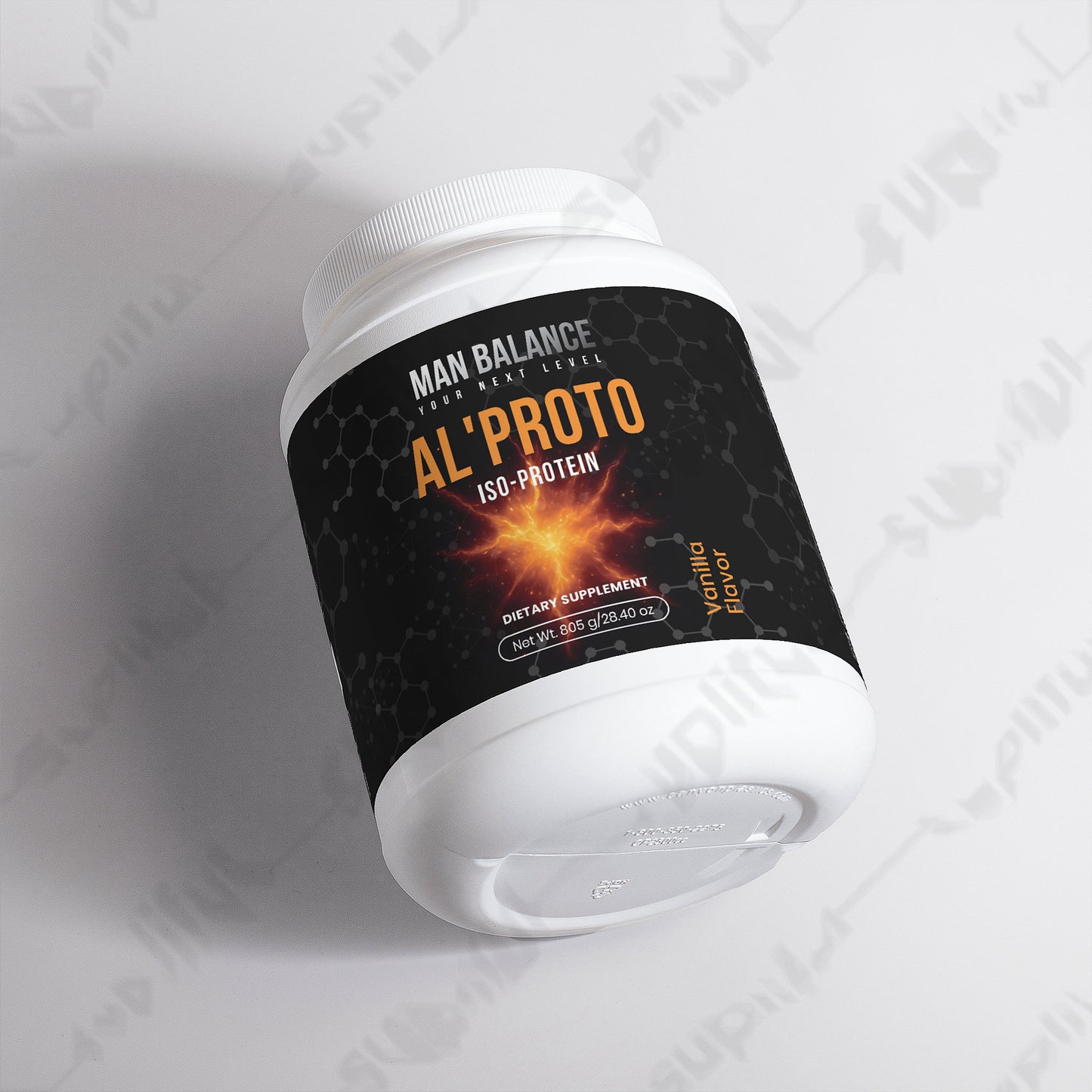 Premium Vanilla Whey Isolate | 22g Protein | Al'Proto by Man Balance USA