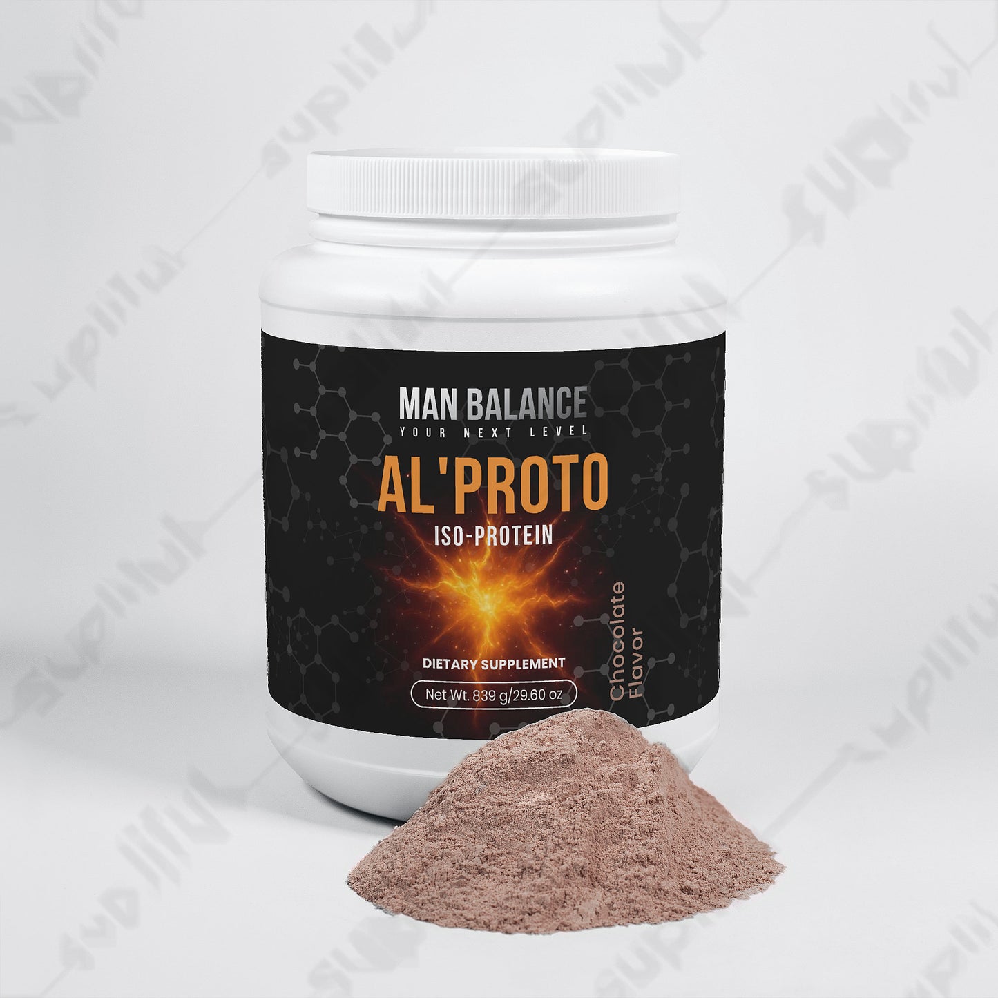 Premium Chocolate Whey Isolate | 22g Protein | Al'Proto by Man Balance USA