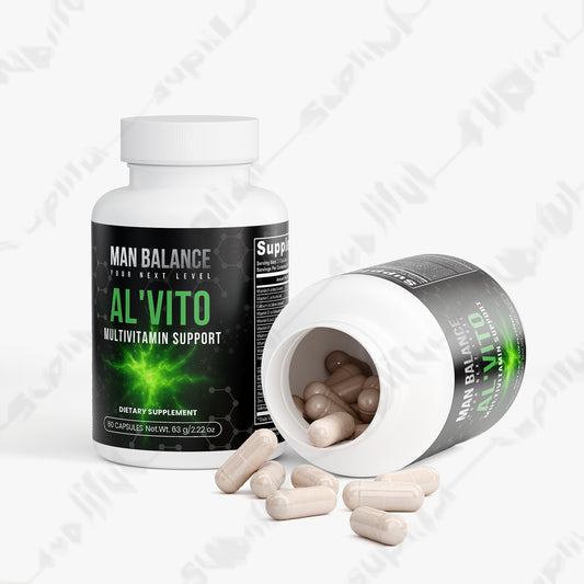 Man Balance Al'Vito Series Premium Men's Multivitamin Complex for Men 30+