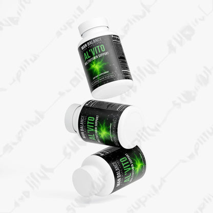 Man Balance Al'Vito Series Premium Men's Multivitamin Complex for Men 30+
